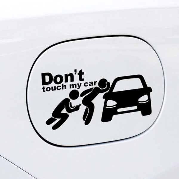 Sticker Don’t touch my car
