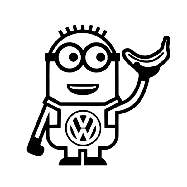 Sticker Minion -6 Modele - imagine 2