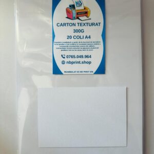 Hârtie Texturată 300g/mp A4 – invitații și artizanat