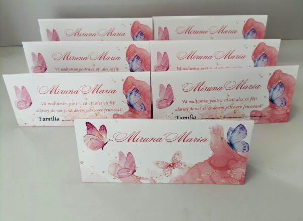 Plicuri personalizate pentru dar – Botez fetiță - imagine 6