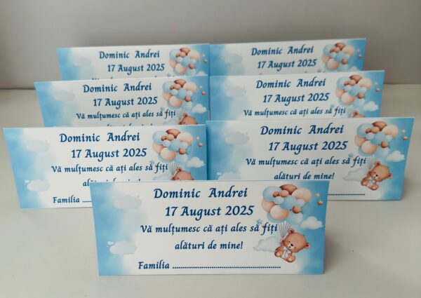 Plicuri personalizate pentru dar – Botez Băiețel - imagine 4