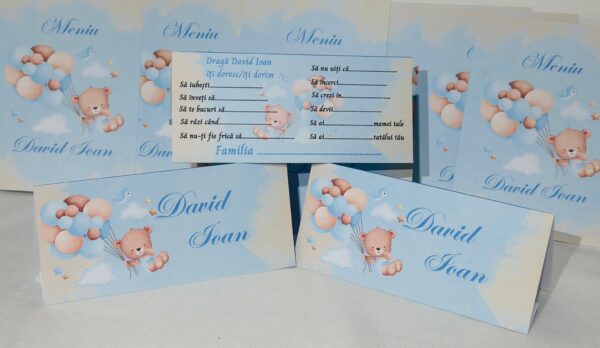 Plicuri personalizate pentru dar – Botez Băiețel - imagine 3