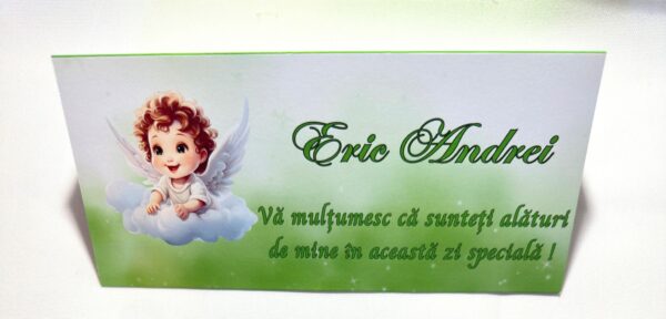 Plicuri personalizate pentru dar – Botez Băiețel - imagine 2