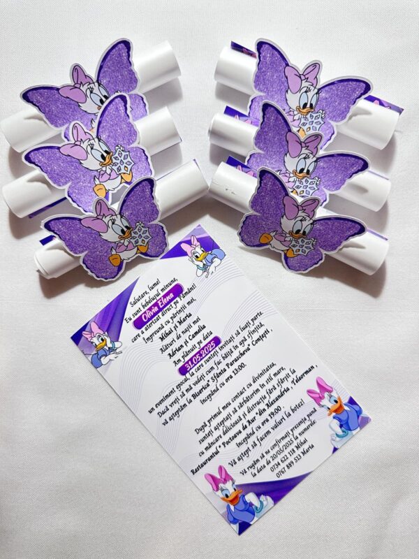Invitație rulată  – personalizabilă - imagine 22