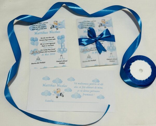 Invitații cu foaie de calc – modele variate și elegante - imagine 11