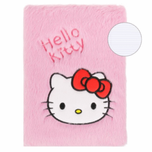 Carnetel Notite A5 Roz Fluffy Hello Kitty - 80F