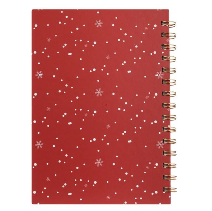 Carnetel Notite A5 Rosu Fulgi Albi Brad Pop It de Craciun - 80F - imagine 6