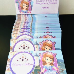 Plicuri personalizate pentru dar – Botez fetiță