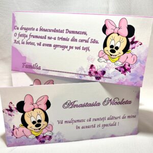 Alternative view of Plicuri personalizate pentru dar – Botez fetiță