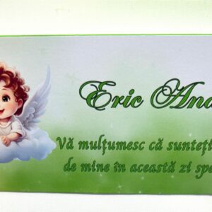 Alternative view of Plicuri personalizate pentru dar – Botez Băiețel