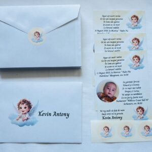 Alternative view of Invitați în plic C6 – Botez