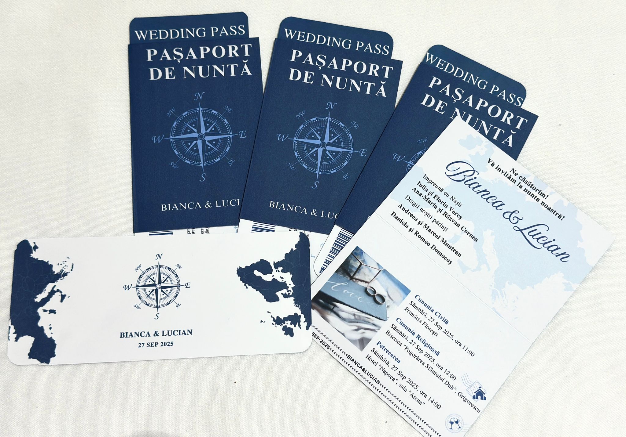 Invitație pașaport – design original pentru evenimente speciale - imagine 6