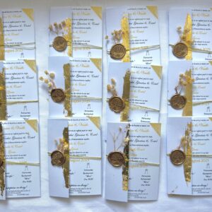 Invitație cu copertă – modele variate personalizabile