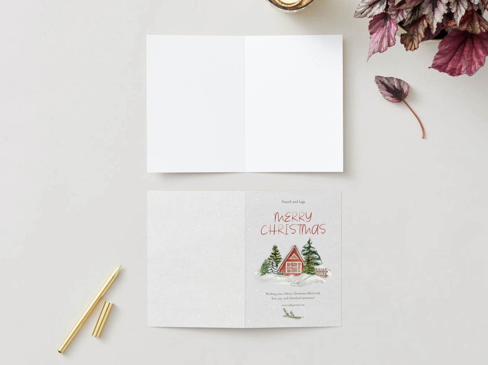 Felicitare Crăciun + Semn carte - imagine 6