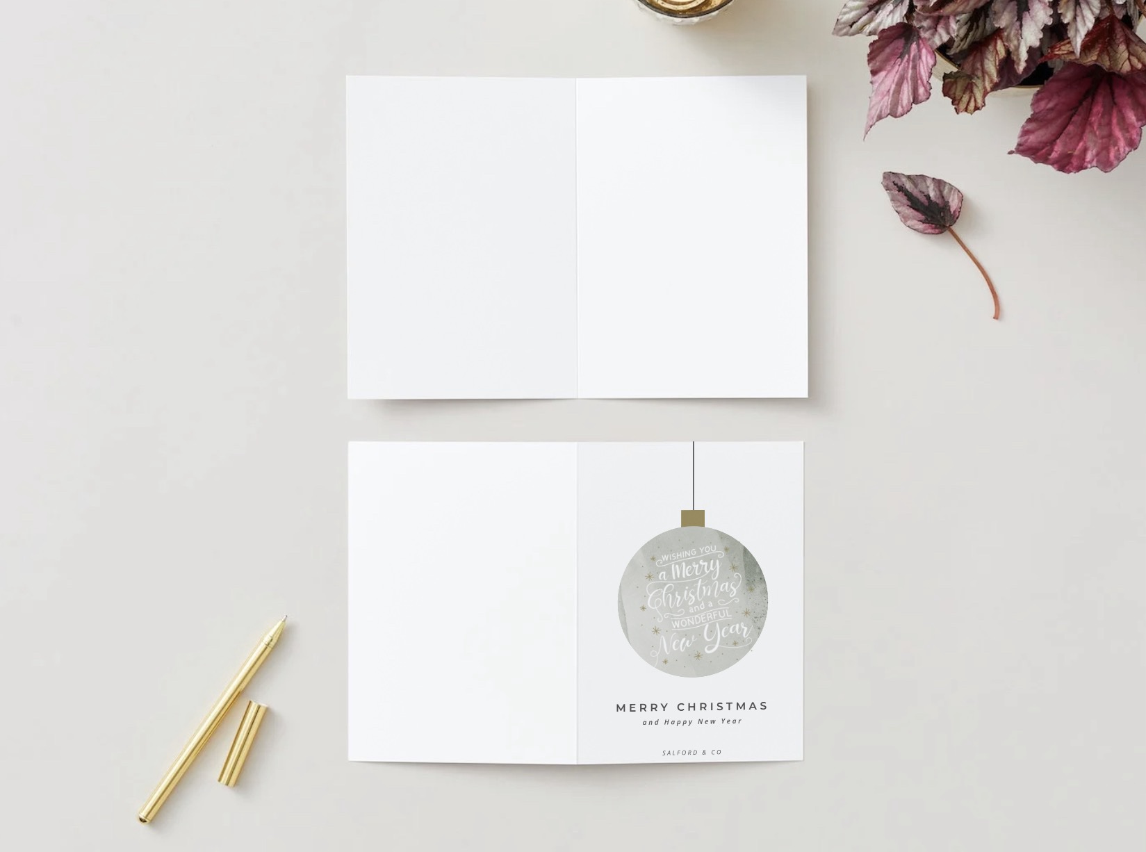 Felicitare Crăciun + Semn carte - imagine 3