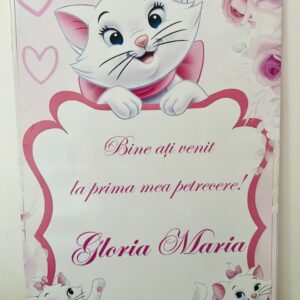 Alternative view of Panou aranjate invitații - personalizat (50x30x0.5 )