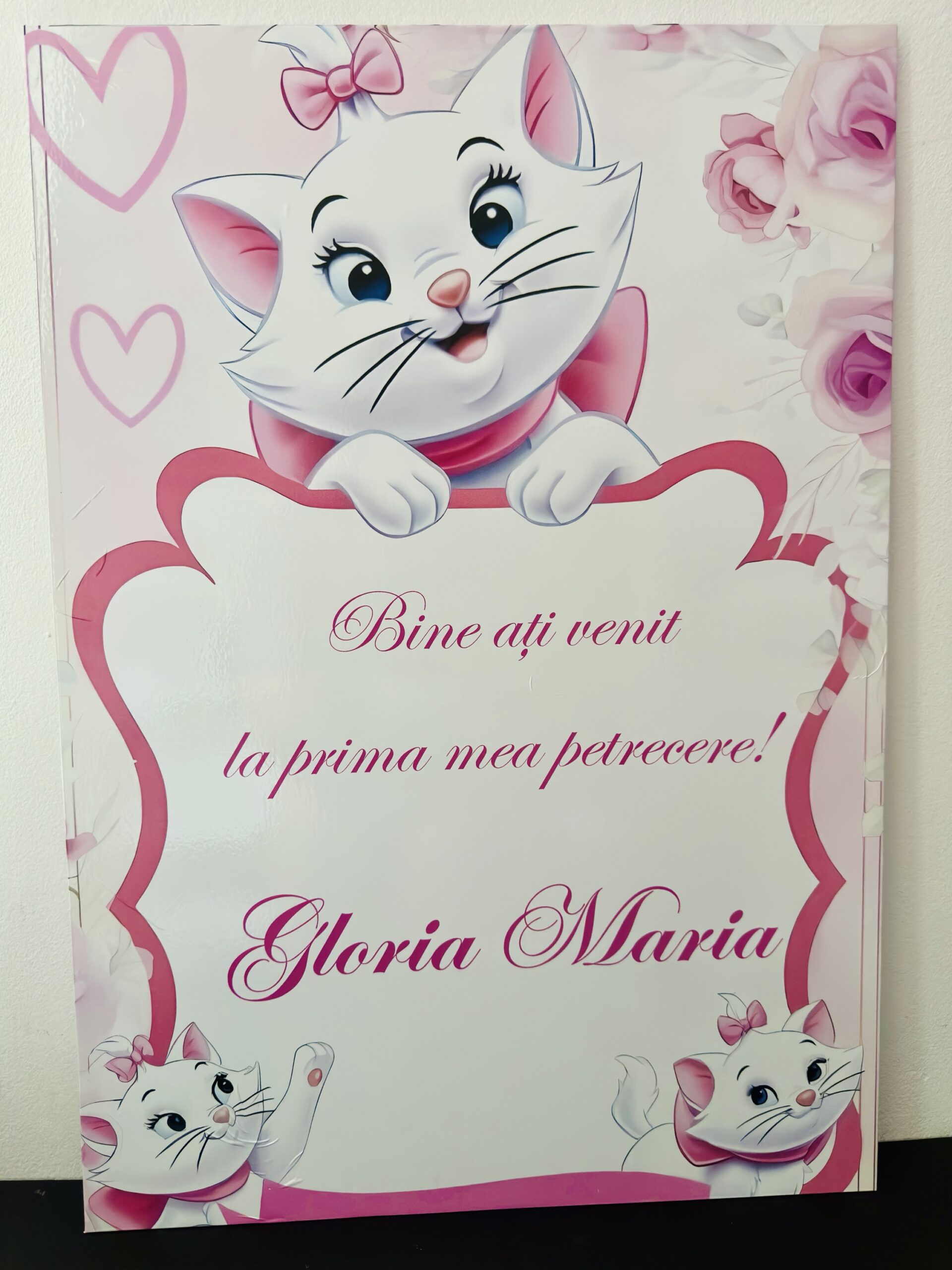 Panou aranjate invitații - personalizat - imagine 2