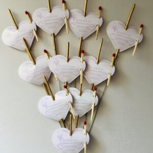 Artificii de mână cu etichetă personalizată – elegante, auriu sau gri