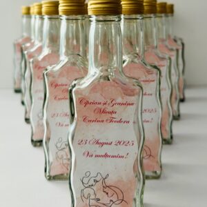 Alternative view of Sticla Minerva + Eticheta personalizata