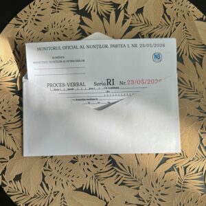 Alternative view of Invitație nuntă AMENDĂ - invitație nuntă stil amendă