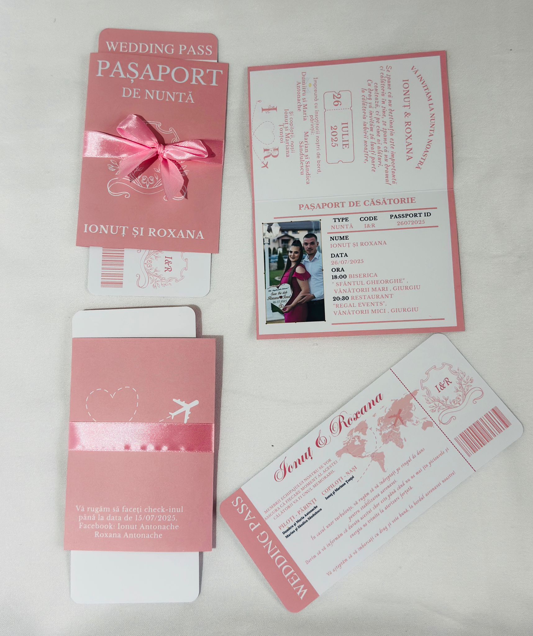 Invitație Tip Pașaport - imagine 7