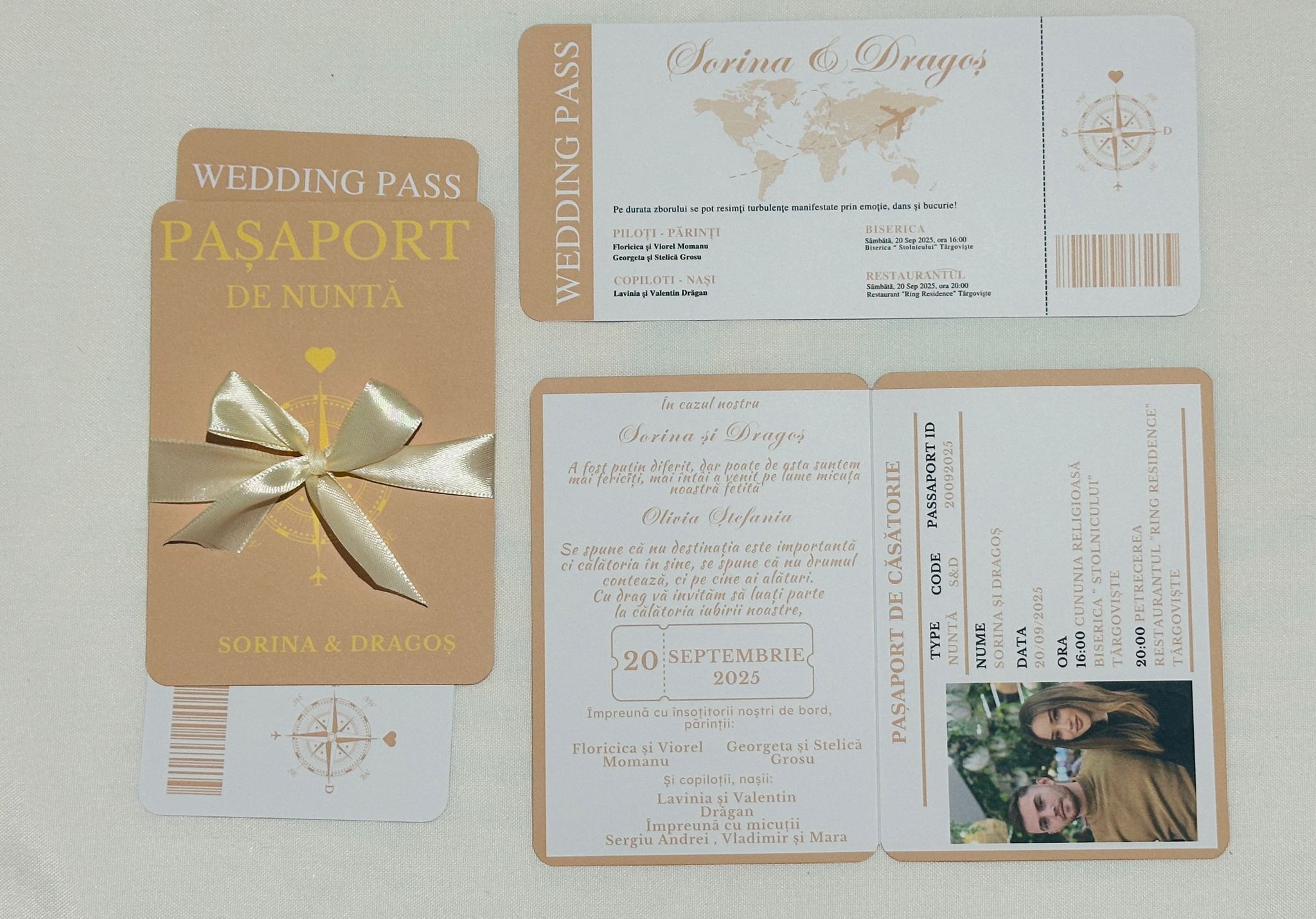 Invitație Tip Pașaport - imagine 5