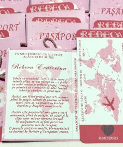 Alternative view of Invitație Tip Pașaport