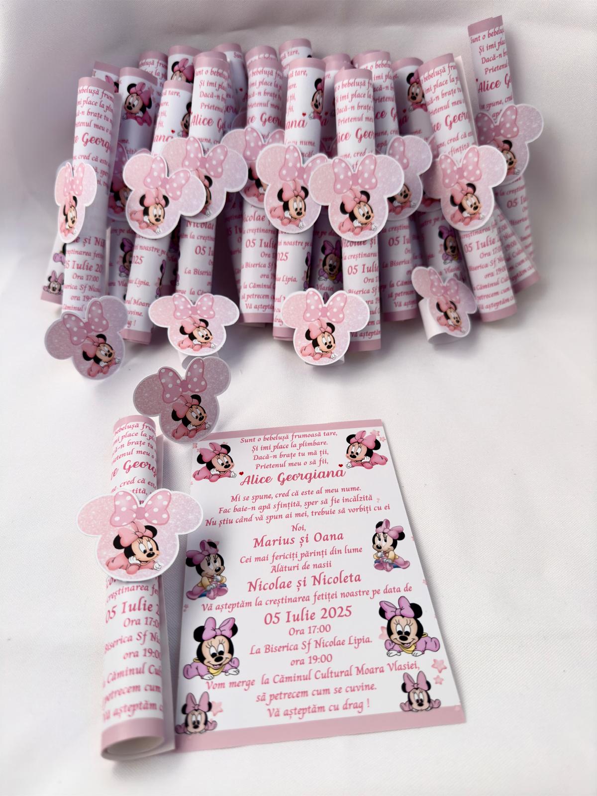 Invitație Rulată Personalizabilă - imagine 21