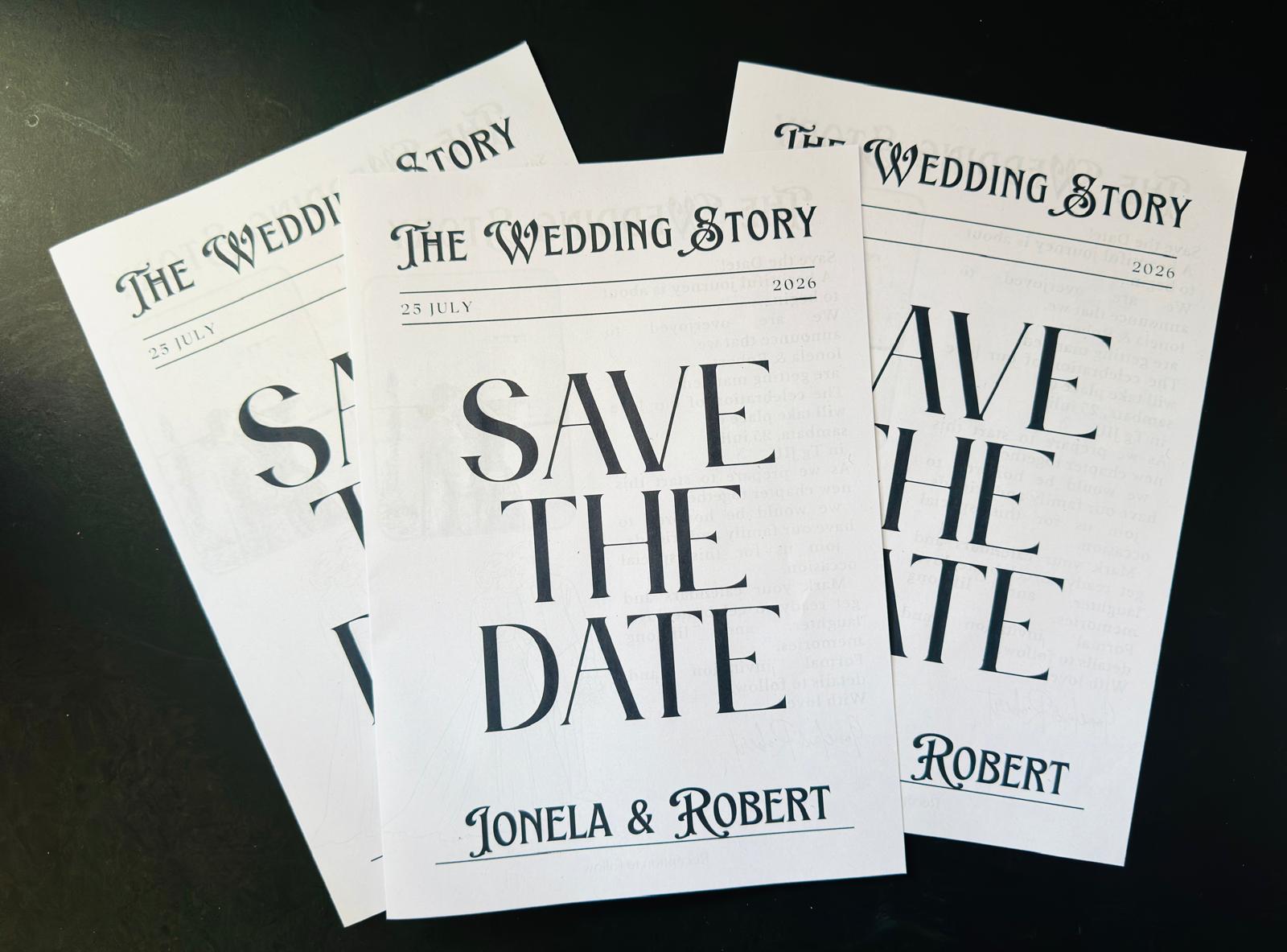 “Gazeta Evenimentului” – Invitație Unică Tip Ziar