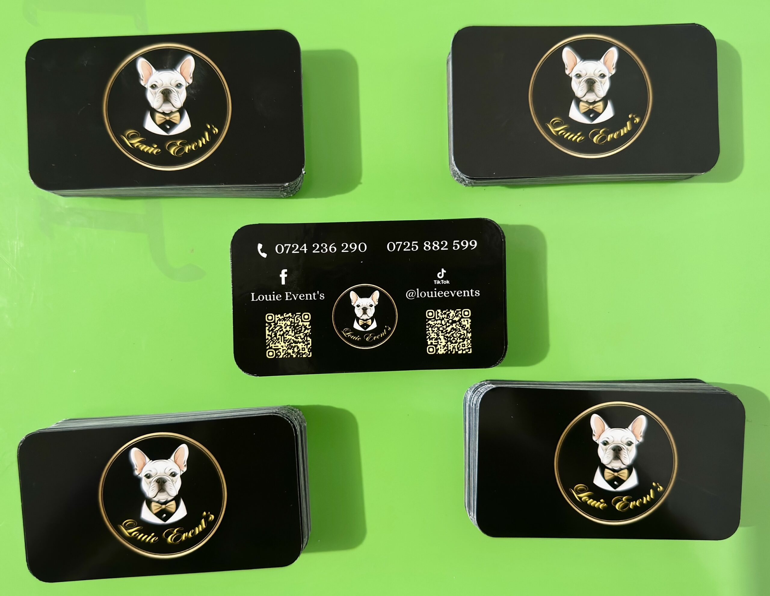 Cărți de vizită - o singura față, SET - imagine 4